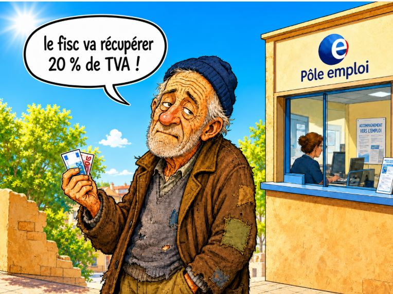 Bénéficiaire du RSA Assistanat APL Chômage Aide sociale