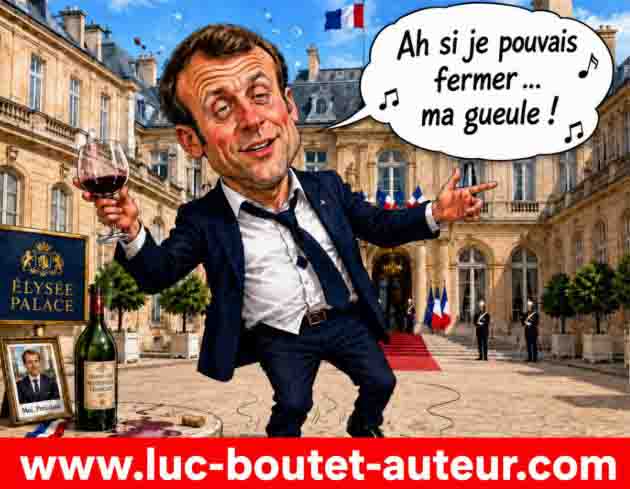 Sur le blog de Luc Boutet : publication d’une image sur
Emmanuel Macron qui prends la parole pour un oui et un nom
A voir sur le blog : : www.luc-boutet-auteur.com
