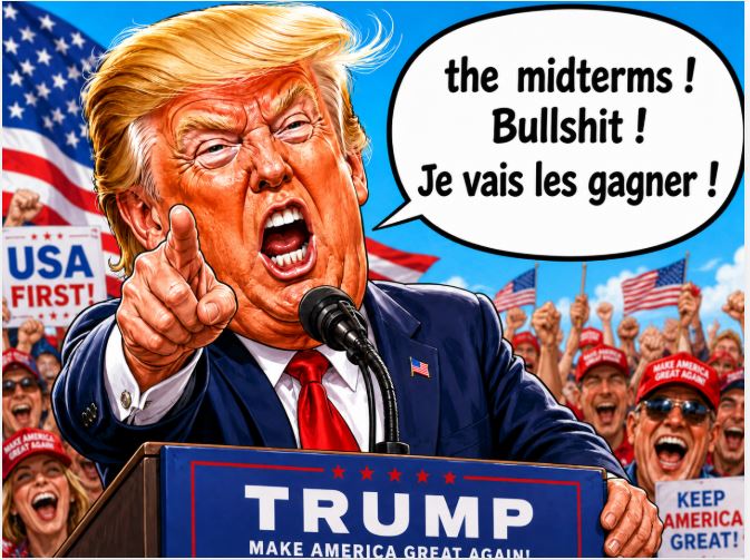 Sur le blog www.luc-boutet-auteur.com publication d’un article sur lesd midterms aux Etays-Unis seront perdues par Donald Trump