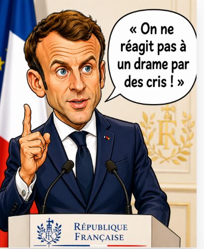 Sur le blog www.luc-boutet-auteur.com publication d’une photo et un article sur "la parole" du Président Emmanuel Macron